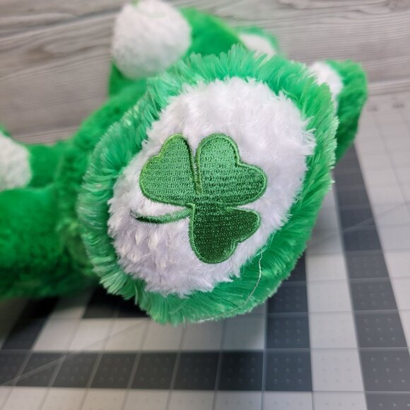 Build A Bear Shamrock Green Clover Bear St. Patricks Plush‎ Stuffed Animal BAB - Picture 5 of 10